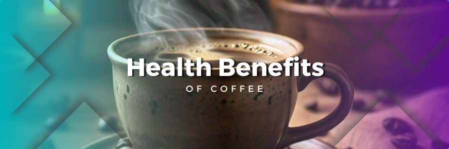 A steaming cup of black coffee in a rustic, cozy setting, with coffee beans scattered around, highlighting its rich aroma and earthy tones.